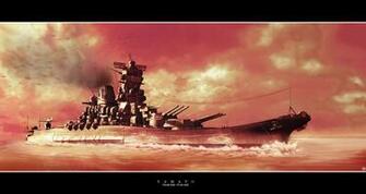 Battleship World Of Warships Illustration By Krim Art Yamato Battleshi