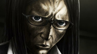Cole De Prison Manga Fille Lunettes Portrait Fonds D Cran HD