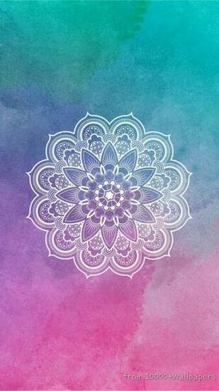 A Super Cute Wallpaper Mandala iPhone