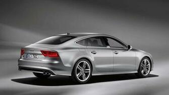 Audi S7 Sportback Heckansicht Wallpaper