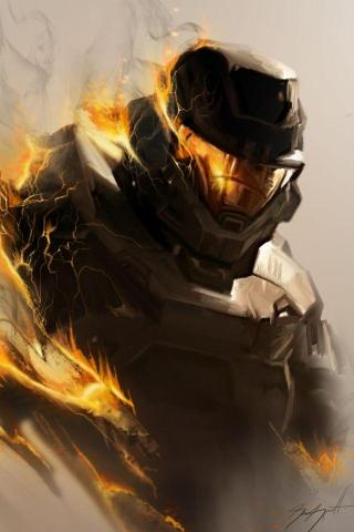 Halo Reach iPhone 4s Wallpaper Espartano