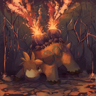Camerupt Pokemon Drawings Teams Pok Mon Species