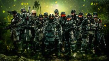 Killzone Helghast Army 4k Wallpaper Syanart Station