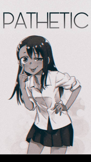 Nagatoro Mocking Face Zkh73dek58ltlsam Wallpaper
