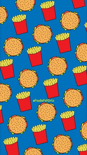 Foodie Phone Wallpaper Fat Girls iPhone