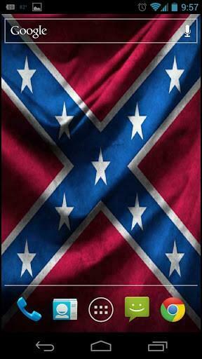 Bigger Rebel Flag Live Wallpaper For Android Screenshot