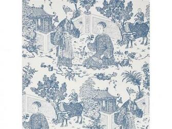 Toile Chinoiserie Bru Designer Wallcoverings