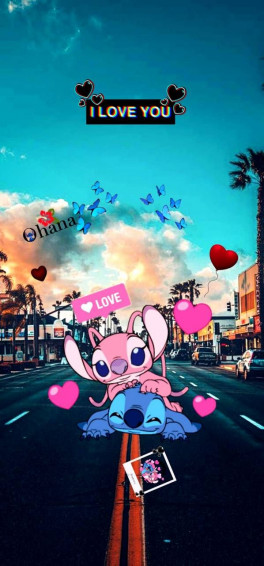 Stitch And Angel Wallpaper By Madalina