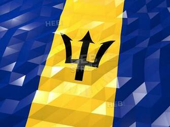 Flag Of Barbados 3d Wallpaper Illustration Hebstreits Sketches