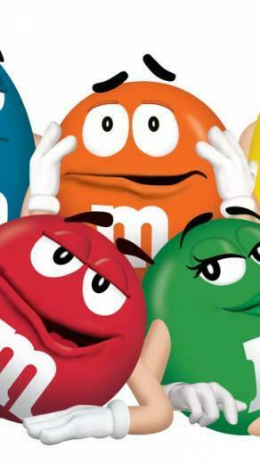 Wallpaper M And Mm Characters Chocolate Candy
