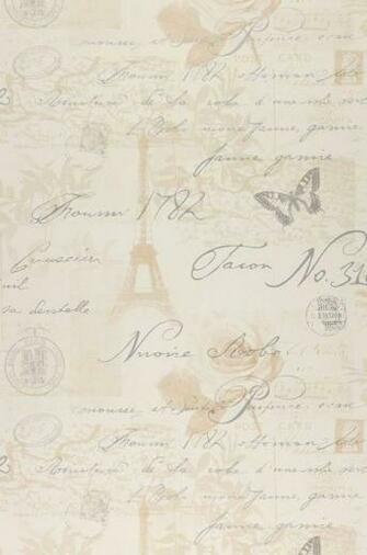 Paris Butterflies Roses Writing Background Scripts