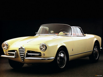 Alfa Romeo Giulietta Spider Prototipo Wallpaper
