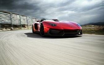 Lamborghini Aventador J Wallpaper HD Car