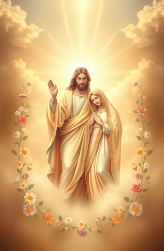 Jesus And Mary Wallpaper