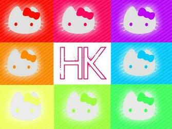 Hello Kitty Wallpaper Rainbow By Vectorfrosting