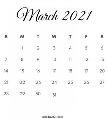 March Calendar Printable Floral Holidays Wallpaper