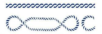 Pkg13900 Nautical Ropes Stencil Source Stencils And