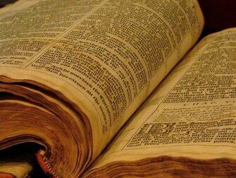 On Display An Original King James Bible From