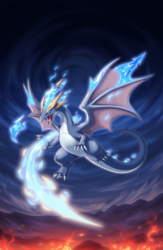 Pokemon Mega Charizard X Wallpaper