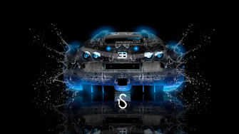 Neon Blue Wallpaper
