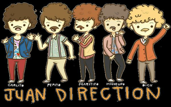 One Direction Cartoon Juan Png By Narrysunicorn On