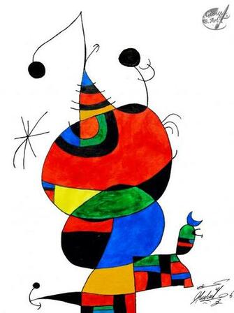 Joan Miro Tribute By Georgexvii