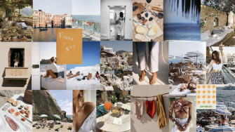 Spring Summer Mood Boards Desktop Wallpaper