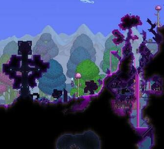 Wip Attempt At An Alien Biome Terraria Community Forums