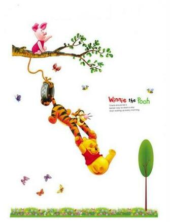 Cartoon Wallpaper Baby Bear On The Swing Pictures