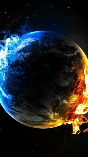 Water Fire Elements Wallpaper For Samsung Galaxy S6