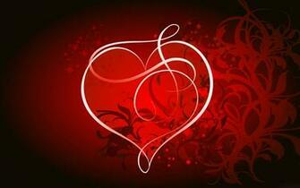Valentine Hearts Wallpaper Desktop 3d