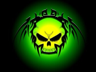 Wallpaper Dekstop Skull 3d