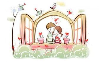 Cartoon Love Wallpaper High Definition