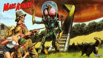 Mars Attacks Wallpaper