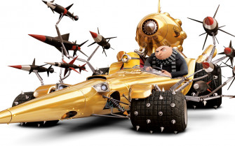 Gru S Golden Ride Wallpaper