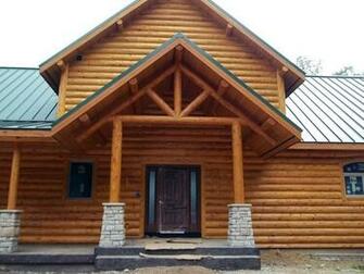 Fatboy Log Siding With Our Ez Loc System