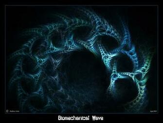 Biomechanical Wallpaper Wave By Psion005