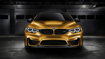 Bmw M4 Gts Sunburstgold 4k Wallpaper