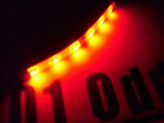Red Traxxas Hpi Aarma Axial Rc Led Strip Waterproof Superbright