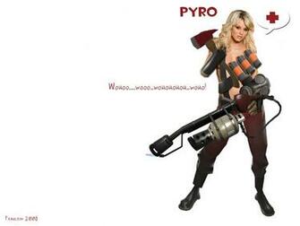 Team Fortress Pyro By Ifrau