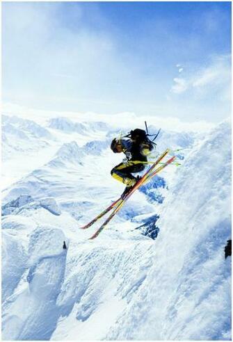 Aweco Wallpaper Design Extreme Skiing At