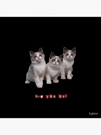 Dreamcore Cats Sticker By Bylane
