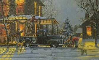 Old Fashion Christmas Photo