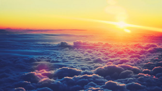Sun And Clouds Wallpaper
