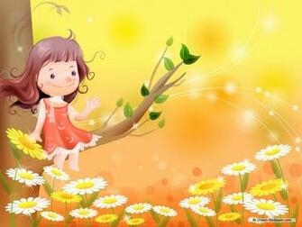 Wallpaper Cartoon Vector Childhood