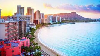 HD Wallpaper Hawaii Honolulu Seafront Resort
