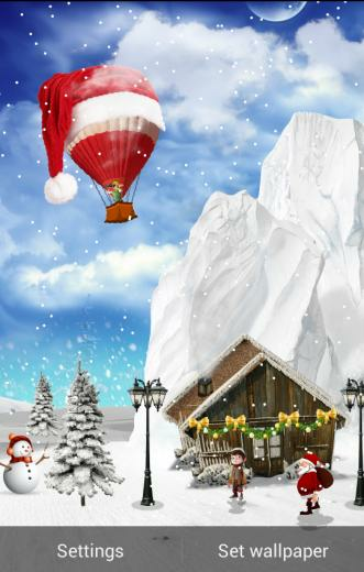 Night Christmas Live Wallpape Android Development And Hacking