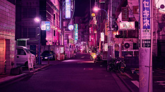 Purple Japanese Wallpaper