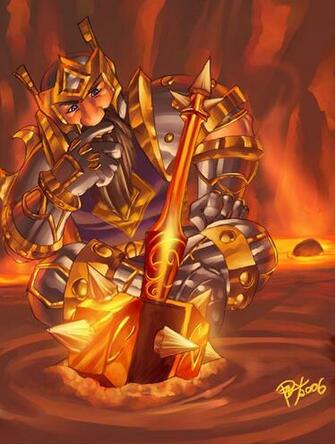 Sulfuras The Hand Of Ragnaros By Pulyx
