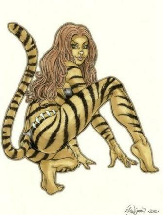 Tigra Commission By John Stinsman